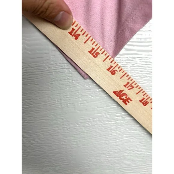 LADIES LONG SLEEVE Pink  T-SHIRT WITH HEAR DESIGN SIZE Large - Picture 11 of 16